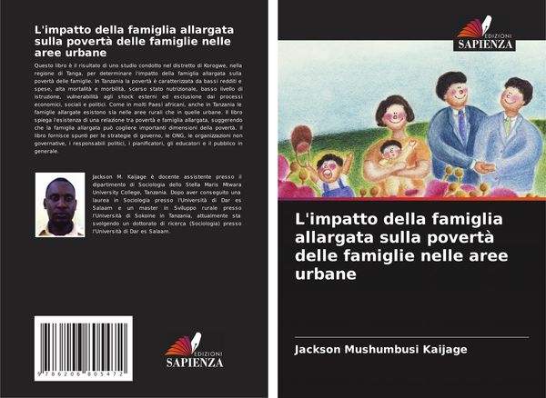 Produktbild: L'impatto della famiglia allargata sulla povert&agrave; delle famiglie nelle aree urbane