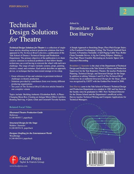 Produktbild: Technical Design Solutions for Theatre