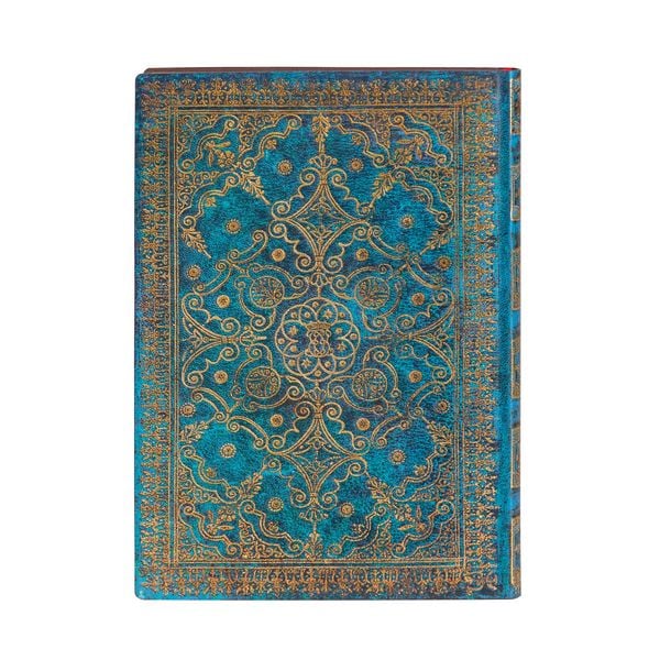 Produktbild: Softcover Notizbuch Azurblau, Midi, Liniert