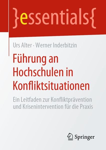 Produktbild: F&uuml;hrung an Hochschulen in Konfliktsituationen