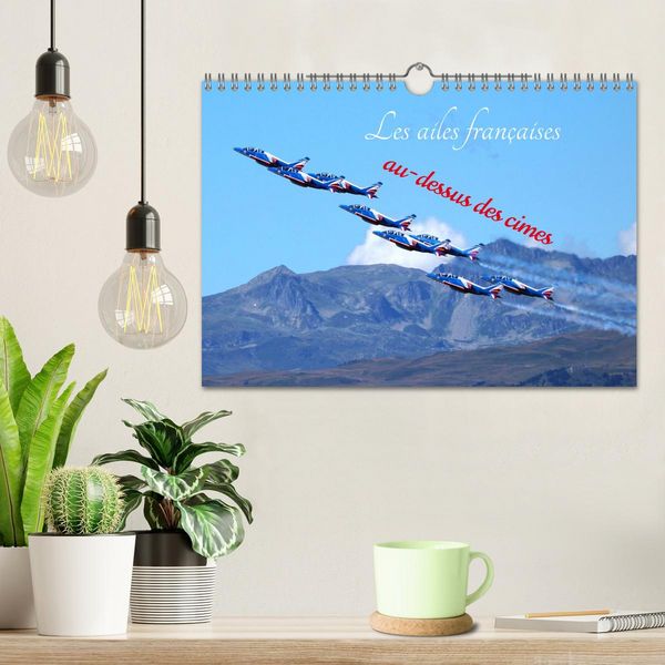 Produktbild: Les ailes fran&ccedil;aises au-dessus des cimes (Calendrier mural 2026 DIN A4 vertical), CALVENDO calendrier mensuel