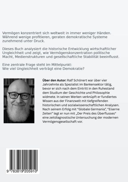 Produktbild: Der Preis des &Uuml;berflusses