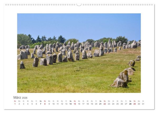 Produktbild: Bretagne - unterwegs mit Julia Hahn (hochwertiger Premium Wandkalender 2026 DIN A2 quer), Kunstdruck in Hochglanz