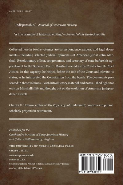 Produktbild: The Papers of John Marshall