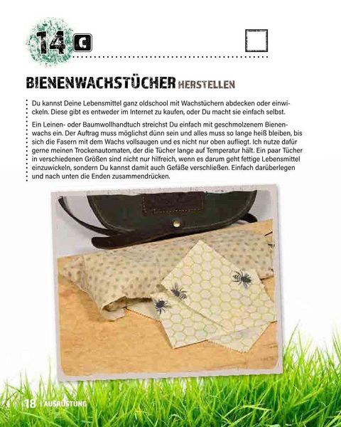 Produktbild: Die Bucket List f&uuml;r echte Bushcrafter