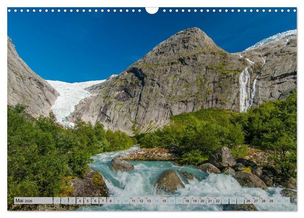 Produktbild: Sommer in Norwegen (Wandkalender 2026 DIN A3 quer), CALVENDO Monatskalender