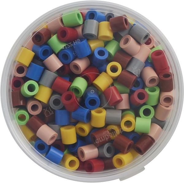 Produktbild: HAMA Dose mit Perlen 600 Stck, Volltonmix 2