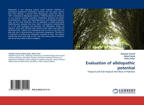 Produktbild: Evaluation of allelopathic potential