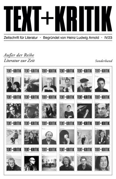 Produktbild: TEXT + KRITIK Sonderband - Au&szlig;er der Reihe