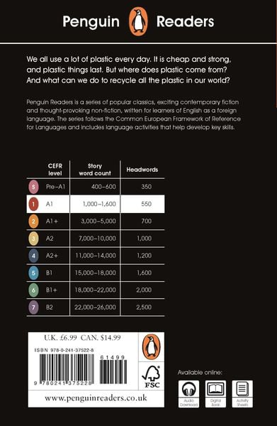 Produktbild: Penguin Readers Level 1: Plastic (ELT Graded Reader)