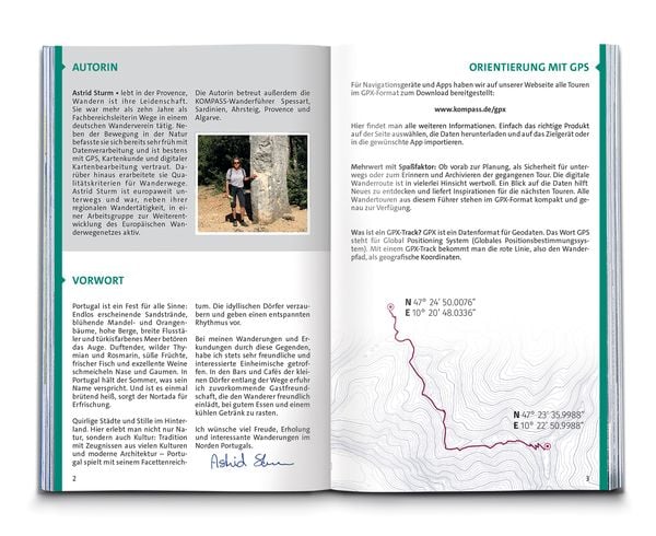 Produktbild: KOMPASS Wanderführer Portugal Nord, 55 Touren mit Extra-Tourenkarte