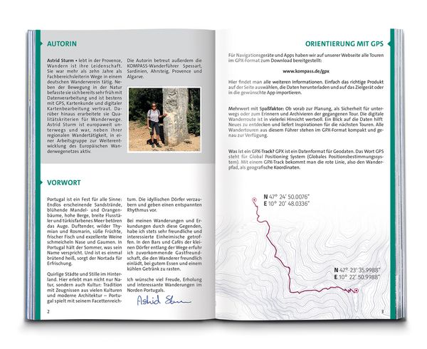 Produktbild: KOMPASS Wanderf&uuml;hrer Portugal Nord, 55 Touren