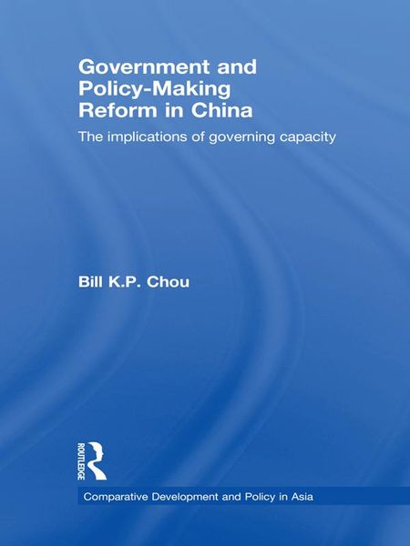 Produktbild: Government and Policy-Making Reform in China