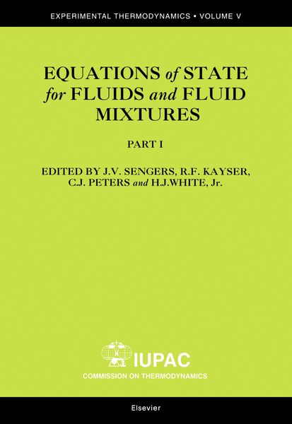 Produktbild: Equations of State for Fluids and Fluid Mixtures