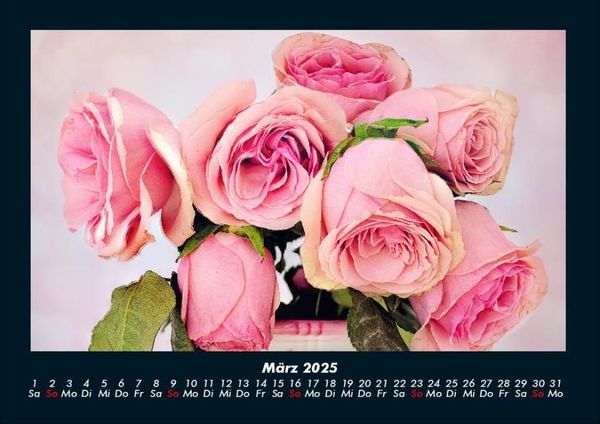 Produktbild: Blumentr&auml;ume 2025 Fotokalender DIN A4