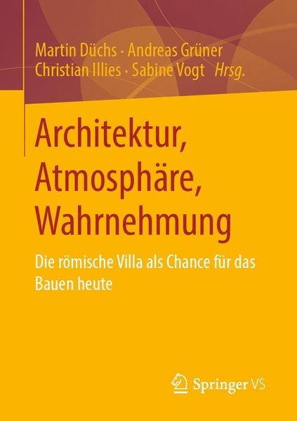 Produktbild: Architektur, Atmosph&auml;re, Wahrnehmung