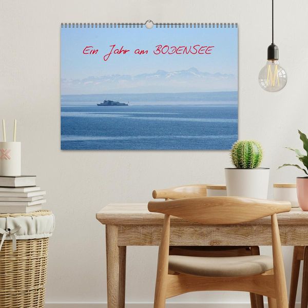Produktbild: Ein Jahr am BODENSEE (Wandkalender 2026 DIN A3 quer), CALVENDO Monatskalender