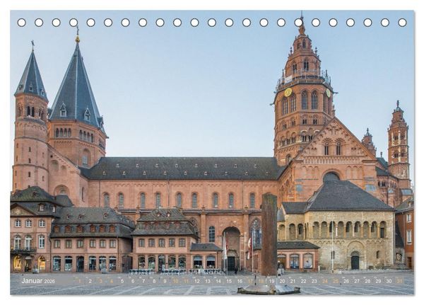 Produktbild: Mainz bleibt meins (Tischkalender 2026 DIN A5 quer), CALVENDO Monatskalender