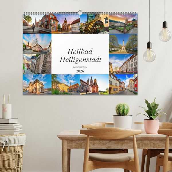 Produktbild: Heilbad Heiligenstadt Impressionen (Wandkalender 2026 DIN A2 quer), CALVENDO Monatskalender