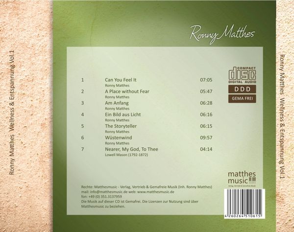 Wellness & Entspannung. Vol.1, 1 Audio-CD