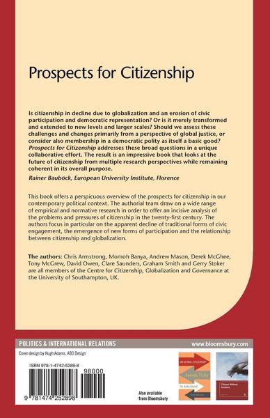 Produktbild: Prospects for Citizenship