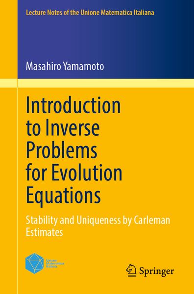 Produktbild: Introduction to Inverse Problems for Evolution Equations