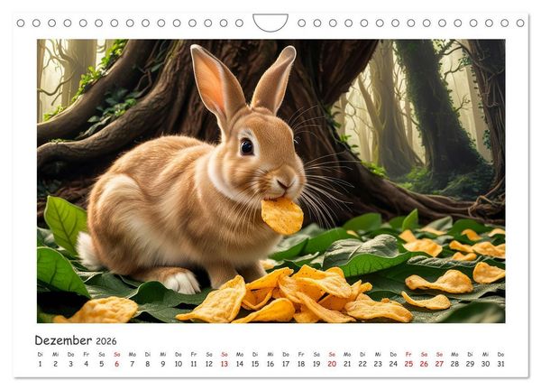 Produktbild: Mahlzeit... Wie wir Sie selten sehen! (Wandkalender 2026 DIN A4 quer), CALVENDO Monatskalender