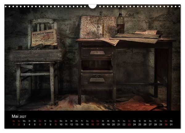 Produktbild: Geheimnisvolle Orte - Lost Places (Wandkalender 2027 DIN A3 quer), CALVENDO Monatskalender