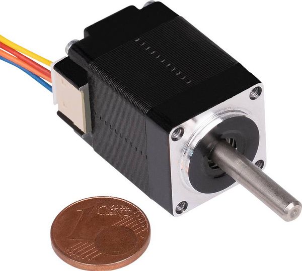 Produktbild: Joy-it Schrittmotor NEMA08-01 16 Nm 0.6A 0.6A Wellen-Durchmesser: 4mm