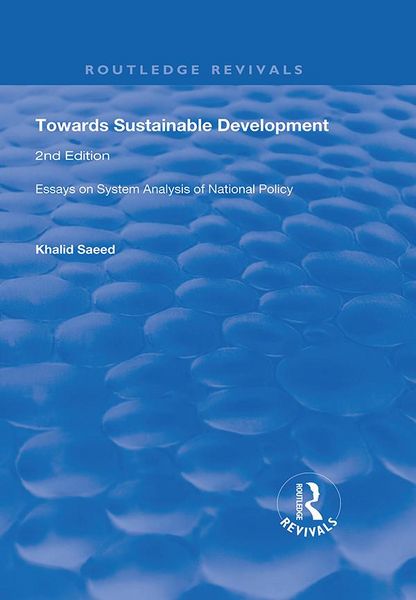 Produktbild: Towards Sustainable Development