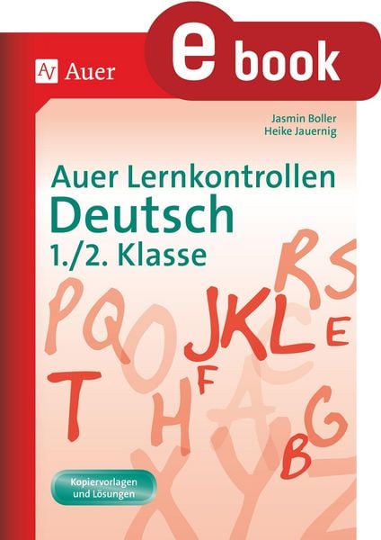 Produktbild: Auer Lernkontrollen Deutsch, Klasse 1-2
