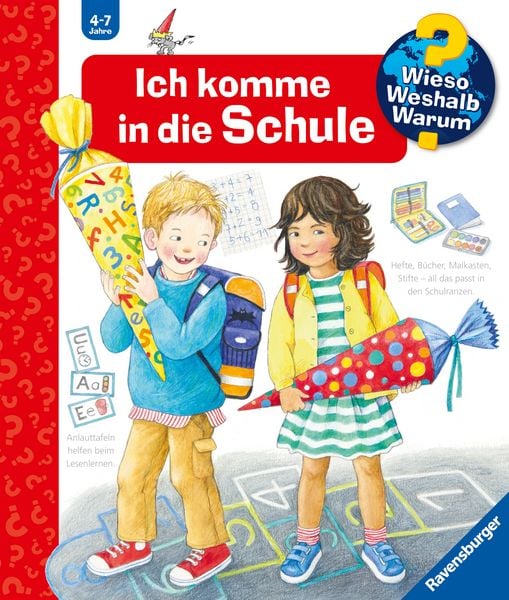 Wieso? Weshalb? Warum? Band 14 - Ich komme in die Schule, Gebundene Ausgabe von Doris Rübel, Ravensburger Verlag GmbH, 978-3-473-60088-5