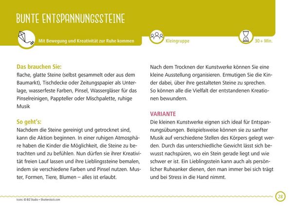 Produktbild: Zur Ruhe kommen in der Kita