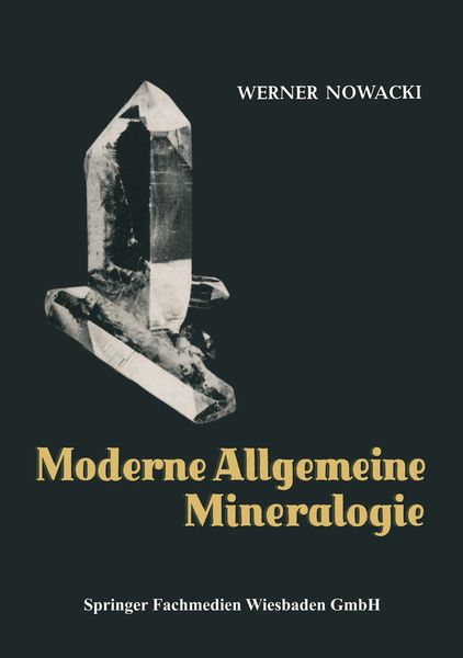 Produktbild: Moderne Allgemeine Mineralogie