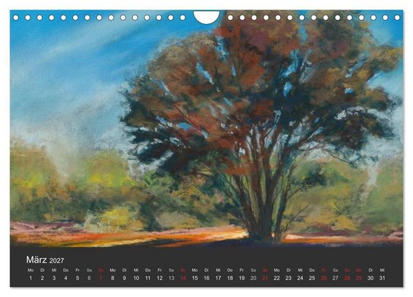 Produktbild: Landschaftspastelle (Wandkalender 2027 DIN A4 quer), CALVENDO Monatskalender