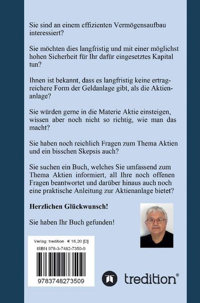 Produktbild: Es funktioniert! Ein Erfahrungsbericht zur langfristigen Aktienanlage sowie ein Ratgeber und Wegweiser zur Geldanlage in Aktien!