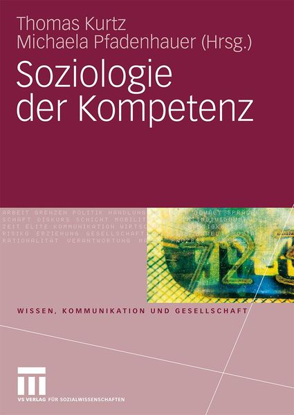 Produktbild: Soziologie der Kompetenz