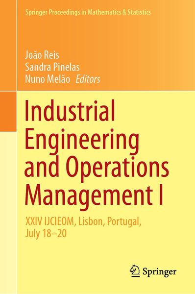 Produktbild: Industrial Engineering and Operations Management I