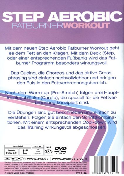 Produktbild: Step Aerobic Fatburner Workout