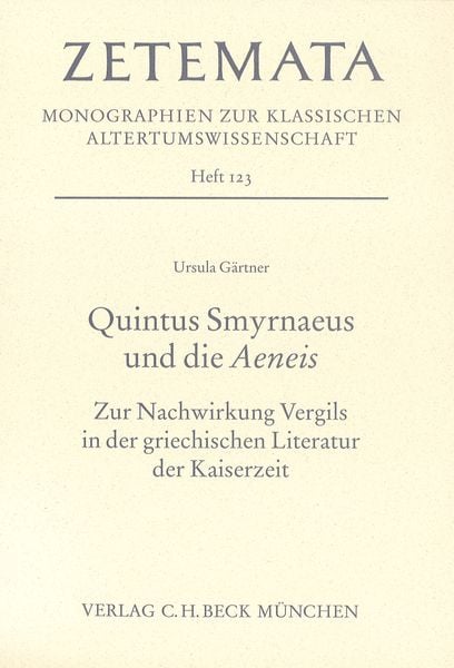 Produktbild: Quintus Smyrnaeus und die Aeneis