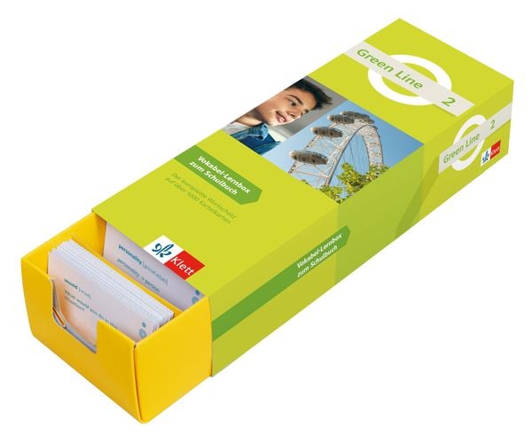 Produktbild: Green Line 2 (ab 2021) Klasse 6 Vokabel-Lernbox zum Schulbuch