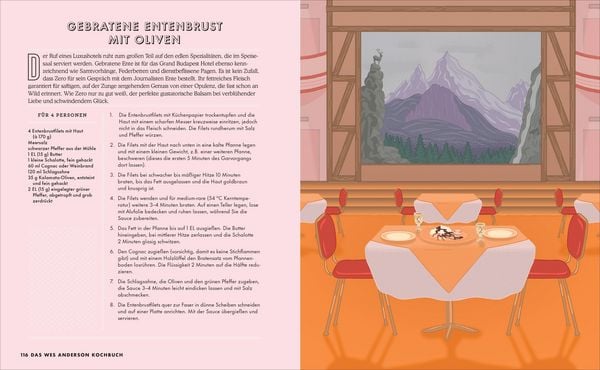 Produktbild: Das &auml;u&szlig;erst sonderbare Wes-Anderson-Kochbuch