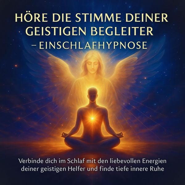 Produktbild: H&ouml;re die Stimme deiner geistigen Begleiter &ndash; Einschlafhypnose