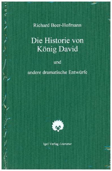 Produktbild: Beer-Hofmann, R: Historie v. Koenig David