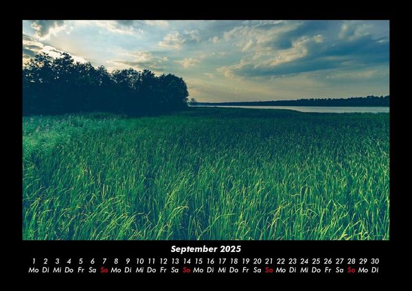 Produktbild: Landschaftskalender 2025 Fotokalender DIN A3
