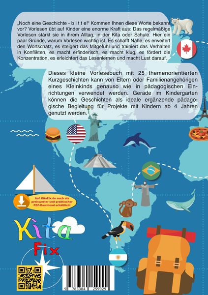 Produktbild: KitaFix-Kurzgeschichten Lass uns die Welt entdecken!