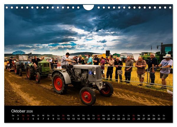 Produktbild: Treckertreff in Esperde (Wandkalender 2026 DIN A4 quer), CALVENDO Monatskalender