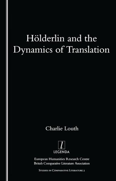 Produktbild: Holderlin and the Dynamics of Translation