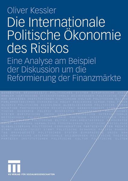 Produktbild: Die Internationale Politische &Ouml;konomie des Risikos