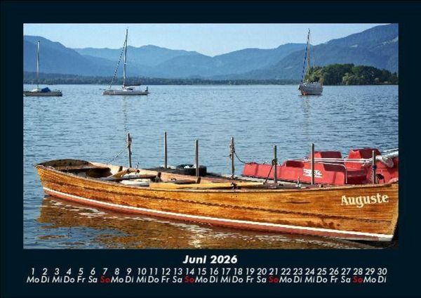 Produktbild: Die Seen der Erde 2026 Fotokalender DIN A5